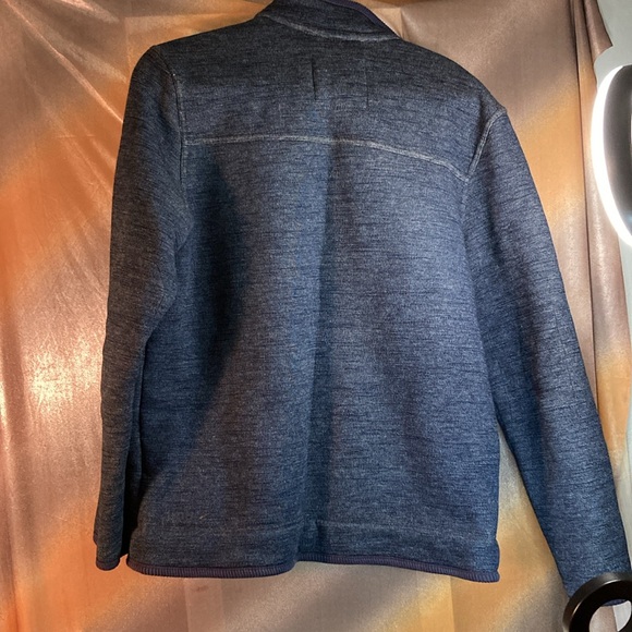 North Coast navy blue fleece jacket size M. Purchased in Scotland very warm 352 - Picture 4 of 5